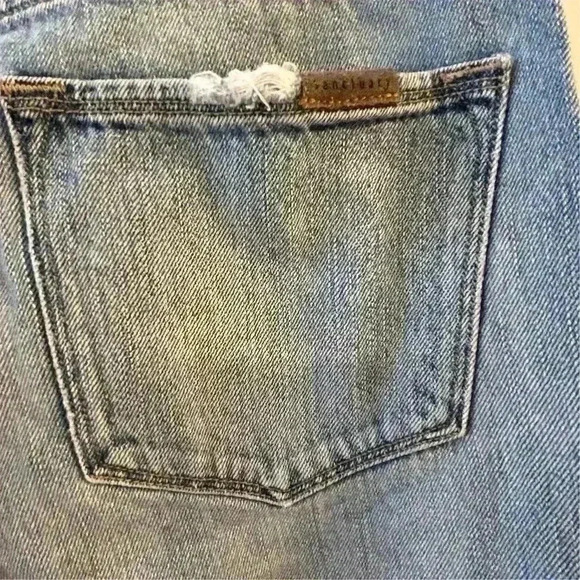 Sanctuary Women's Distressed Charli Denim Jeans Blue Size 27 Mid Rise - Picture 14 of 16